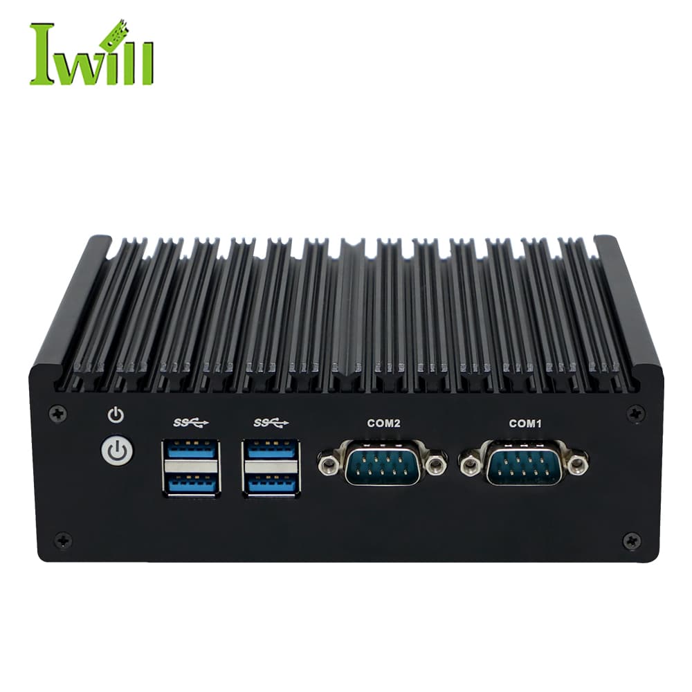 SPC-N5095-2L Firewall Appliance – rear panel with USB 3.0 and two COM ports